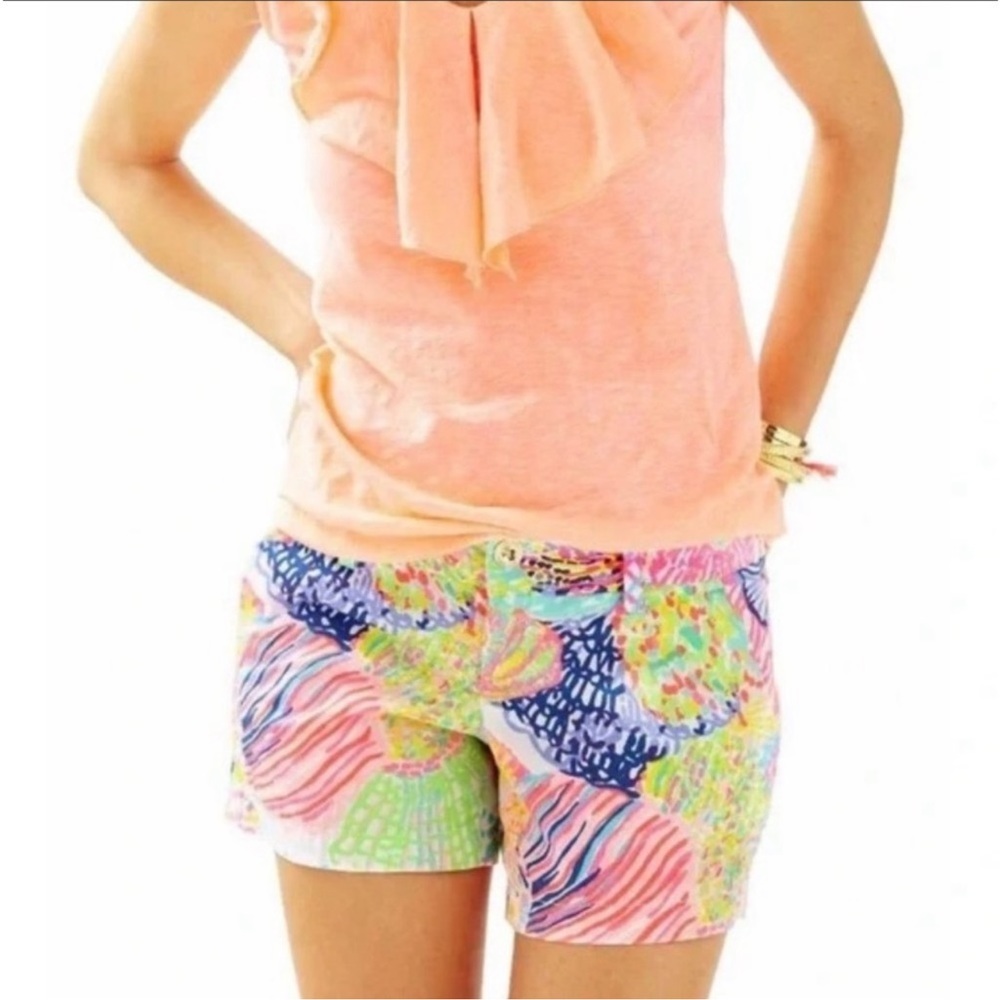 Lilly Pulitzer Callahan Short Roar Of The Seas 0